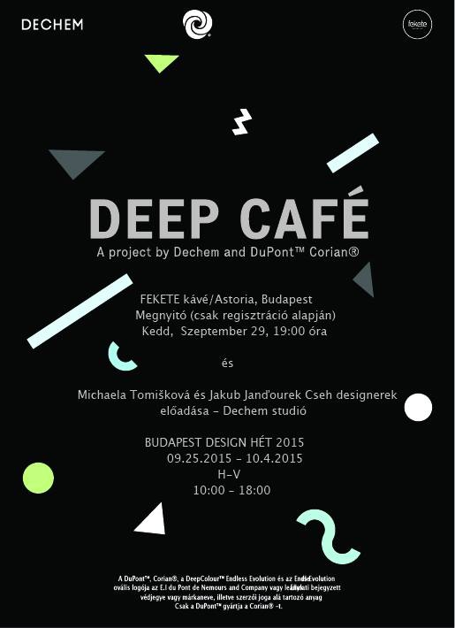 Události - Deep Café: Putovní kavárna od studia DECHEM