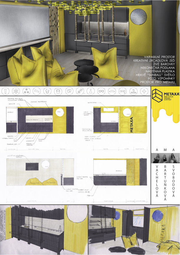 Komerční projekty - Metaxa spojila síly s mladými talenty