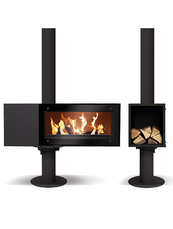 Inspirace - Skantherm: Designová krbová kamna jako funkční šperk domova