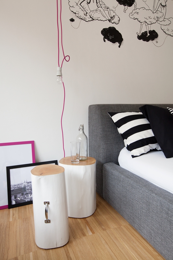 Interiér - Ilustrovaný apartmán studia SMLXL