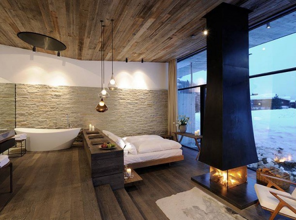 Interiér - Alpský hotel Wiesergut