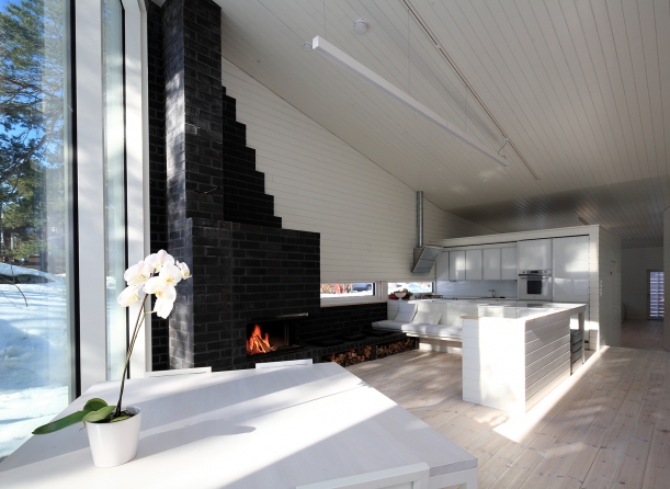 Interiér - Finská “tupa” zvaná Apelle