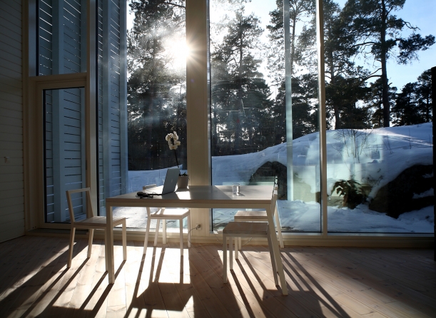 Interiér - Finská “tupa” zvaná Apelle