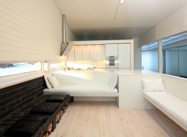 Interiér - Finská “tupa” zvaná Apelle