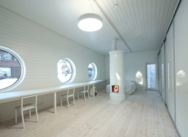 Interiér - Finská “tupa” zvaná Apelle