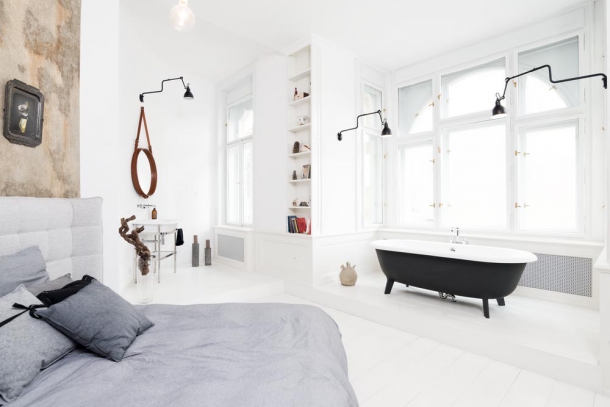 Interiér - Secesní moderna ateliéru OOOOX