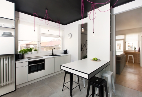 Interiér - Ilustrovaný apartmán studia SMLXL