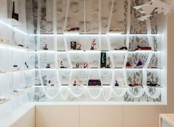 Obchod - Concept store Intimity architektek Dagmar Štěpánové a Kristýny Bělohradské