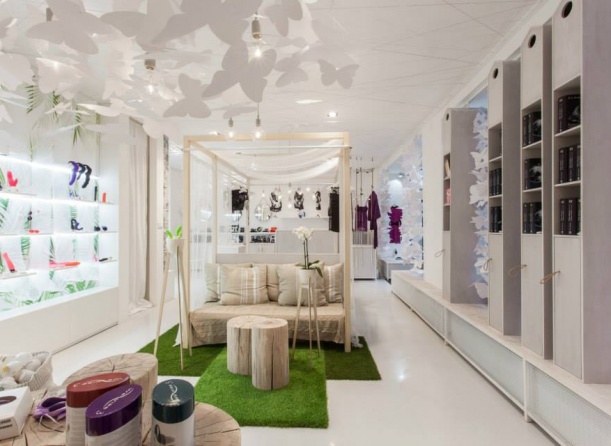Obchod - Concept store Intimity architektek Dagmar Štěpánové a Kristýny Bělohradské