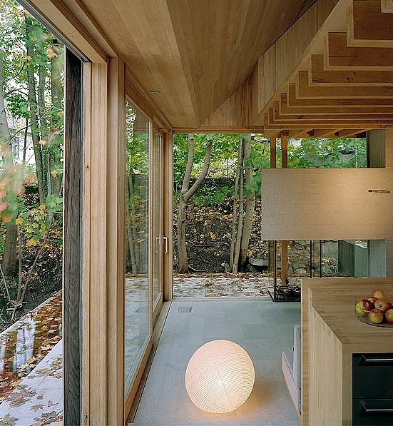 Interiér - Intimita obklopená divočinou