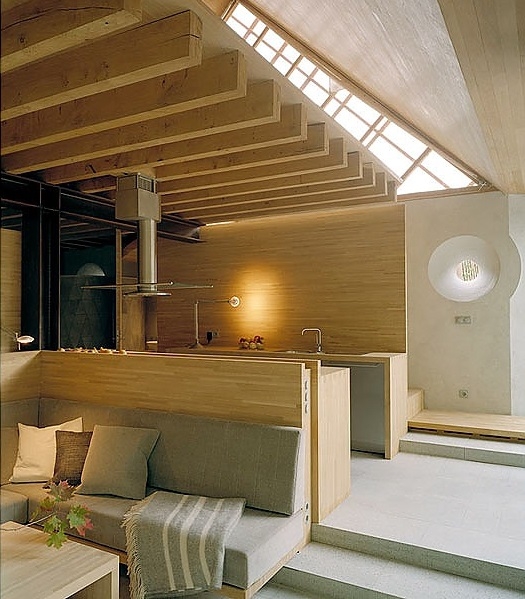 Interiér - Intimita obklopená divočinou