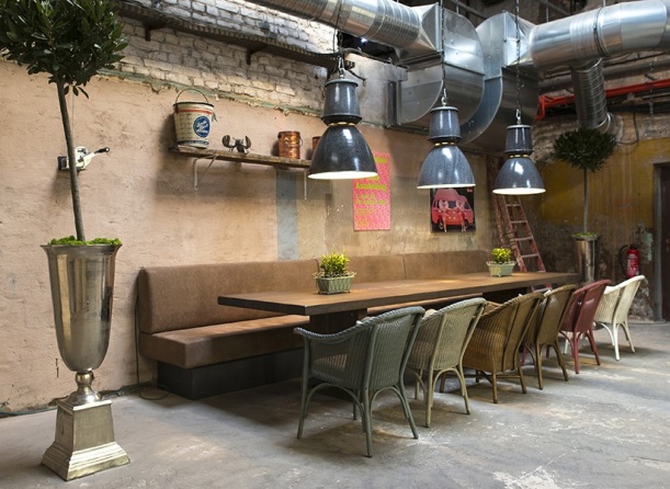 Kancelář - Berlínská restaurace La Soupe Populaire