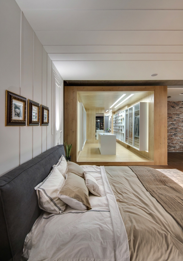 Interiér - Vzdušnost + útulnost = byt kyjevského ateliéru 2B.group