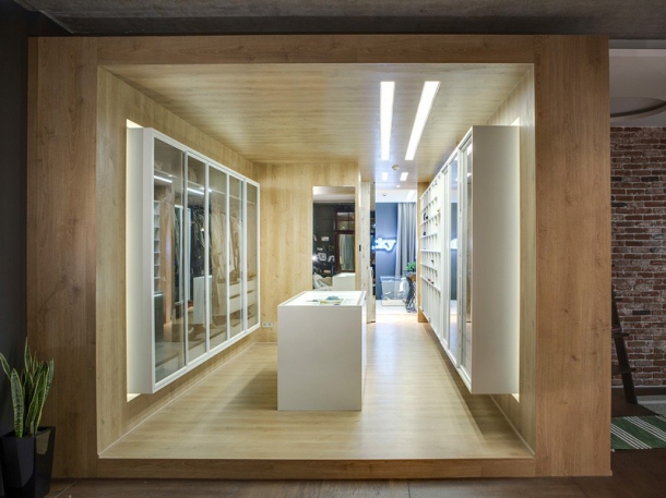 Interiér - Vzdušnost + útulnost = byt kyjevského ateliéru 2B.group