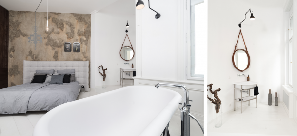 Interiér - Secesní moderna ateliéru OOOOX