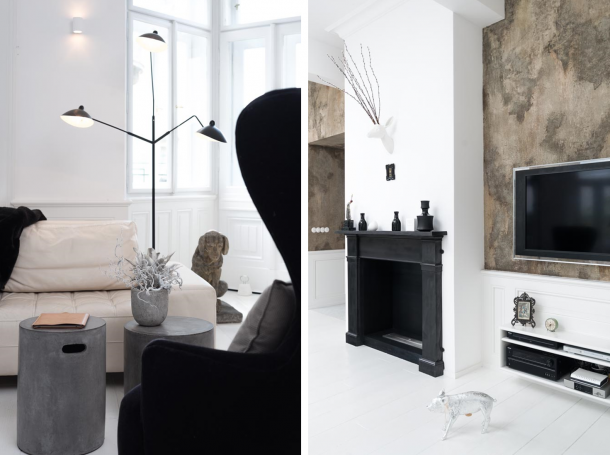 Interiér - Secesní moderna ateliéru OOOOX