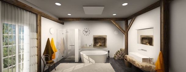 Koupelna - Koupelnové osvětlení: vytvořte prosvětlená rána i v zimě