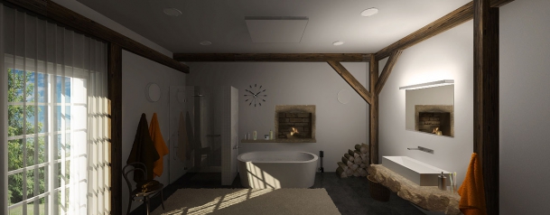 Koupelna - Koupelnové osvětlení: vytvořte prosvětlená rána i v zimě