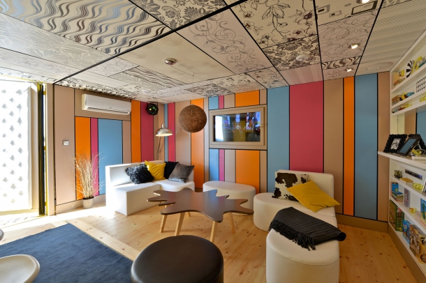 Události - Metaxa Partyhaus: obývací pokoj pro nevídanou party