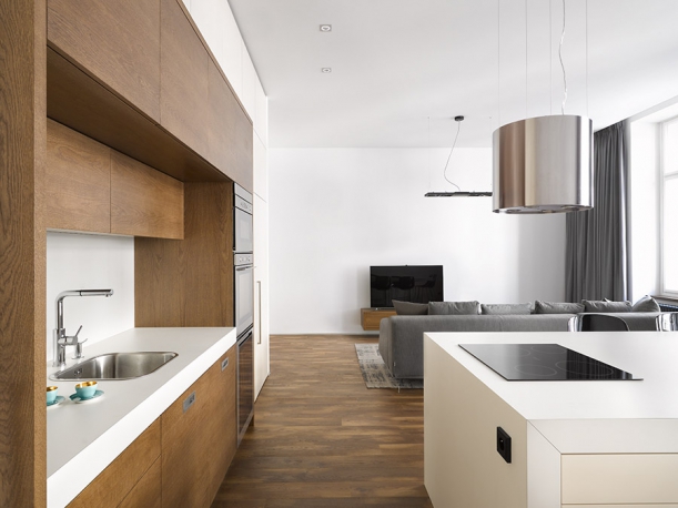 Interiér - Delikátní kuchyně ateliéru DELICODE