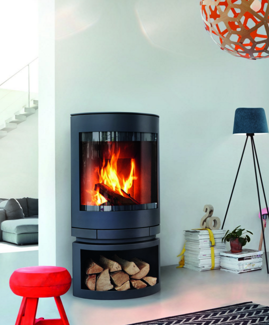 Inspirace - Skantherm: Designová krbová kamna jako funkční šperk domova