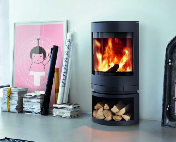 Inspirace - Skantherm: Designová krbová kamna jako funkční šperk domova