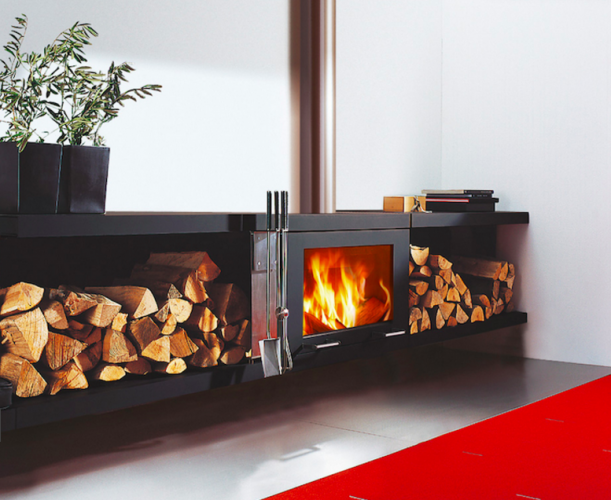 Inspirace - Skantherm: Designová krbová kamna jako funkční šperk domova