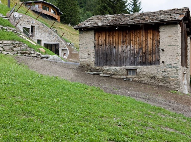 Interiér - Vila v lázních Vals