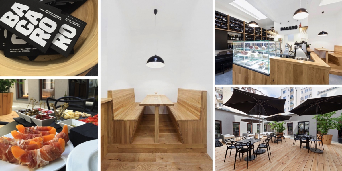 Bacaro: Kde se dobré víno snoubí s minimalismem