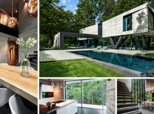 Moderní Villa Neo spojuje krásy lesa s moderním bydlením