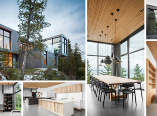 Rekreační dům v kanadských horách okouzlí milovníky přírody i designu
