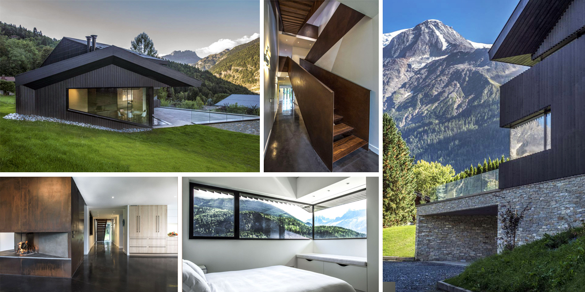 Chata v Chamonix: Když Mont Blanc zdobí výhled za okny