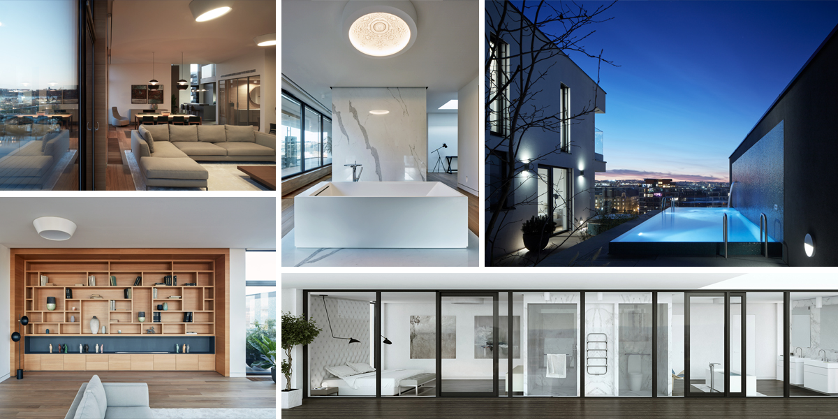 Izraelský architekt Ynon Goren navrhl v Holešovicích byt plný světla