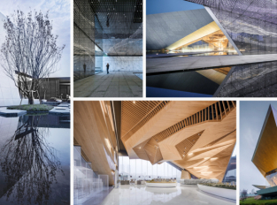Čínská výstavní síň LongFor ukazuje architekturu budoucnosti