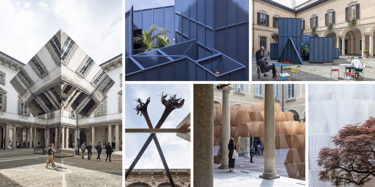 Pavilon z hub i bioplastů. Milan Design Week 2019 ukázal působivé instalace