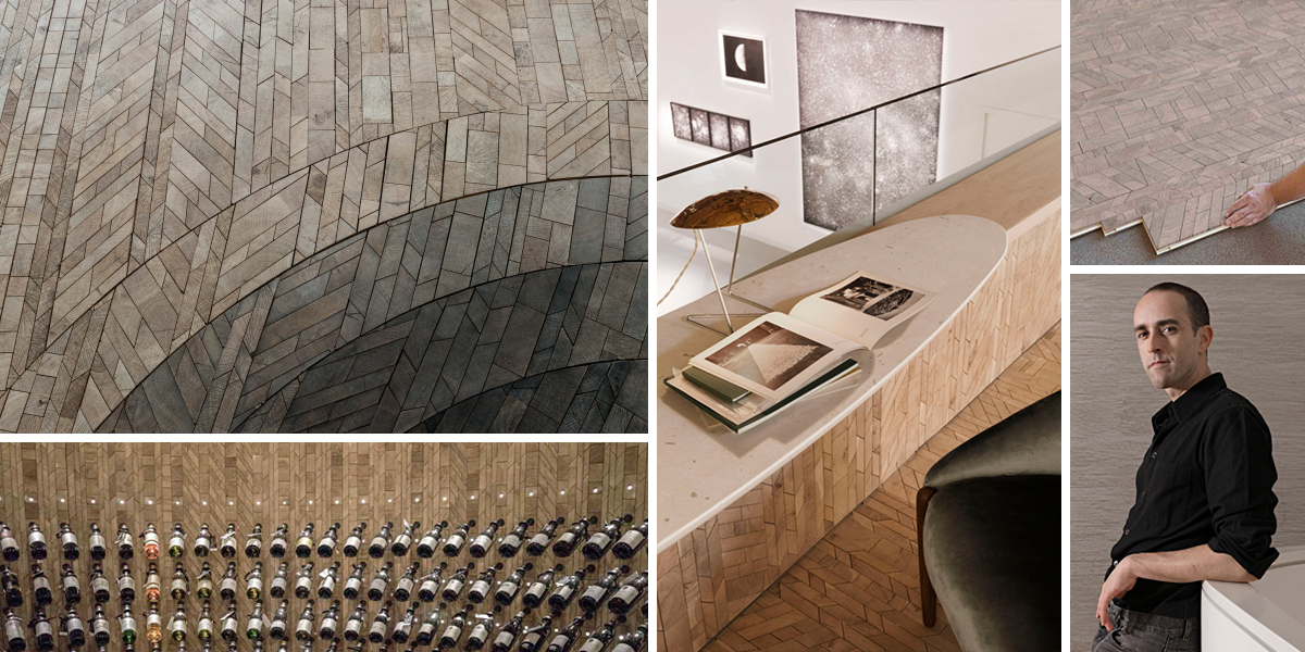 Revoluční dřevěné podlahy od Oscar Ono oživují tradiční techniky zpracování