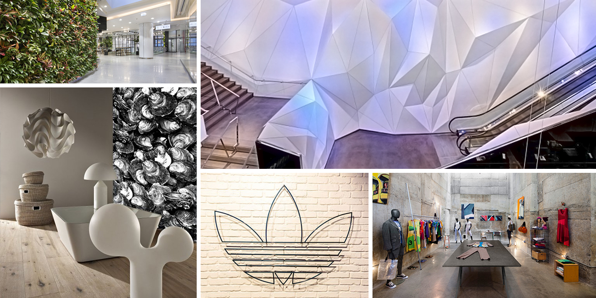 Pravou atmosféru obchodů vytvářejí doplňky a vybavení