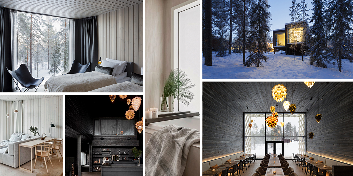 Stromový hotel pro milovníky přírody a arktické finské mystiky