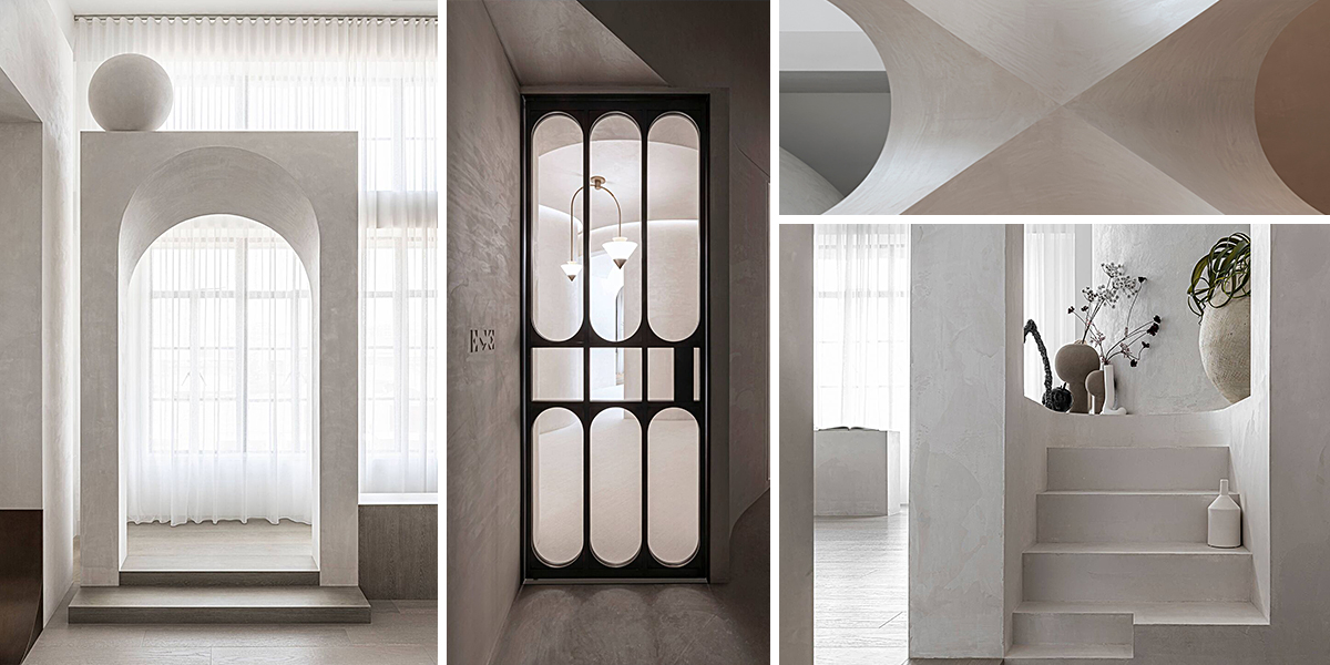 Měkké křivky a motivy oblouků jako symboly studia EVD v Šanghaji