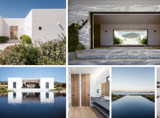 Letní sídlo Horizon na řeckém ostrově Paros má kouzelné výhledy
