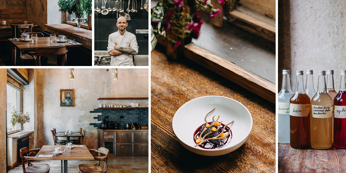 Interiér od šéfkuchaře. Restaurace Bockem spojuje krásu jídla a historie
