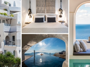 Řecký ostrov Santorini nabízí ubytování, které je jako nebe na zemi