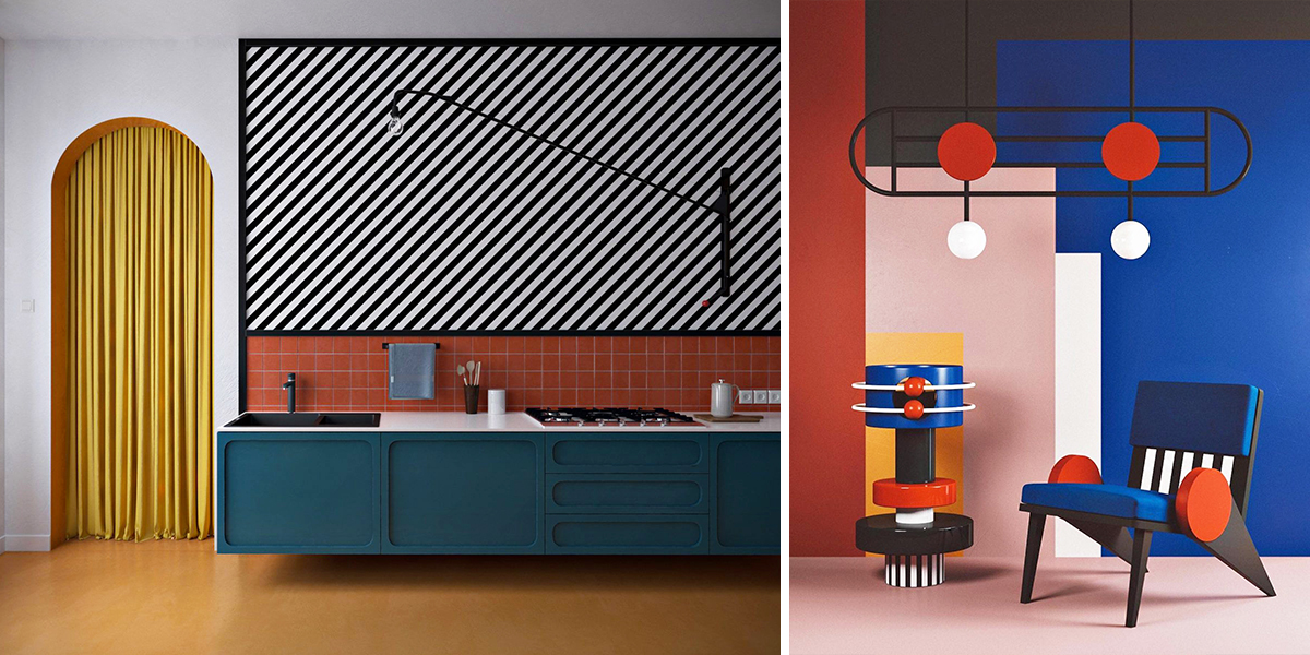 Daria Zinovatnaya a její odvážný interiérový design