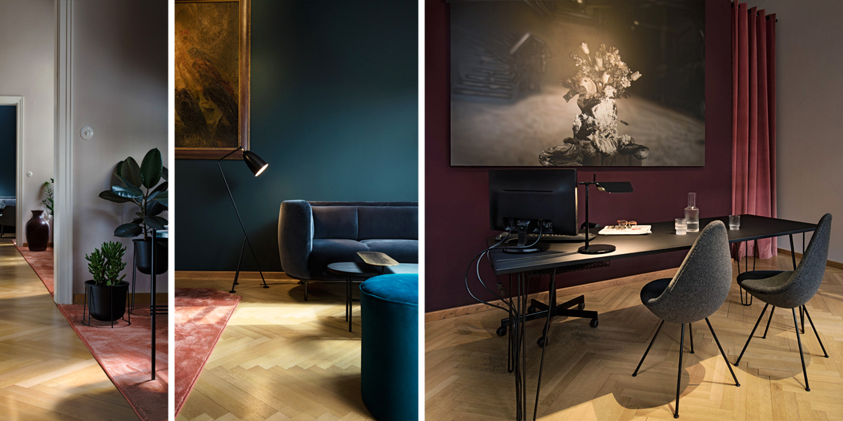 Reprezentativní prostory Vratislavského paláce připomínají privátní klub