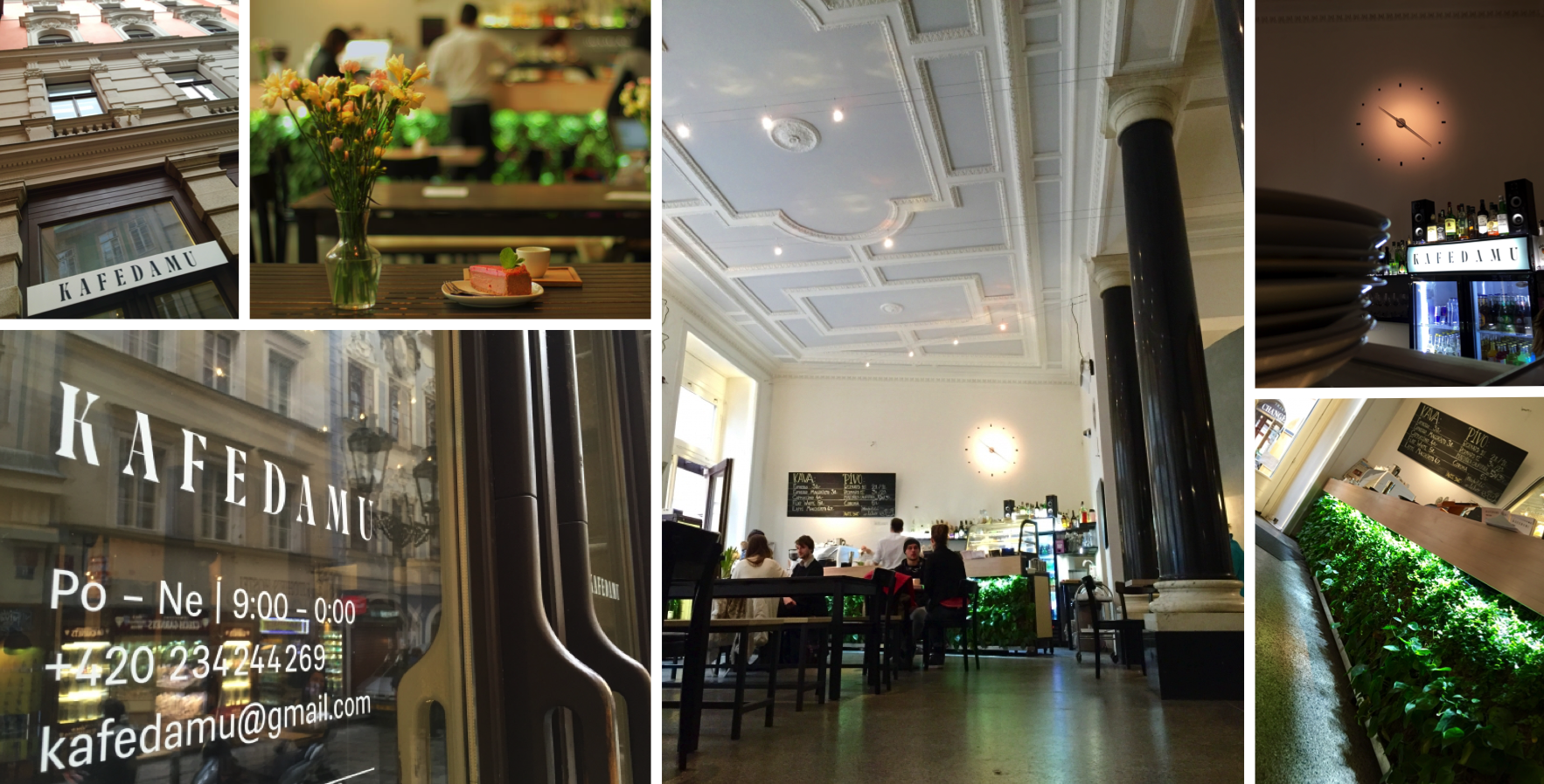 Kafe Damu: Inspirováno prostorem