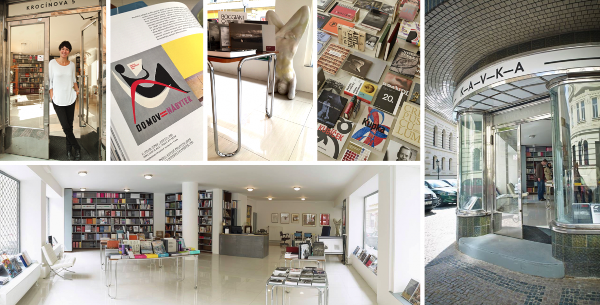 KAVKA: Knihkupectví s vášní pro architekturu a design