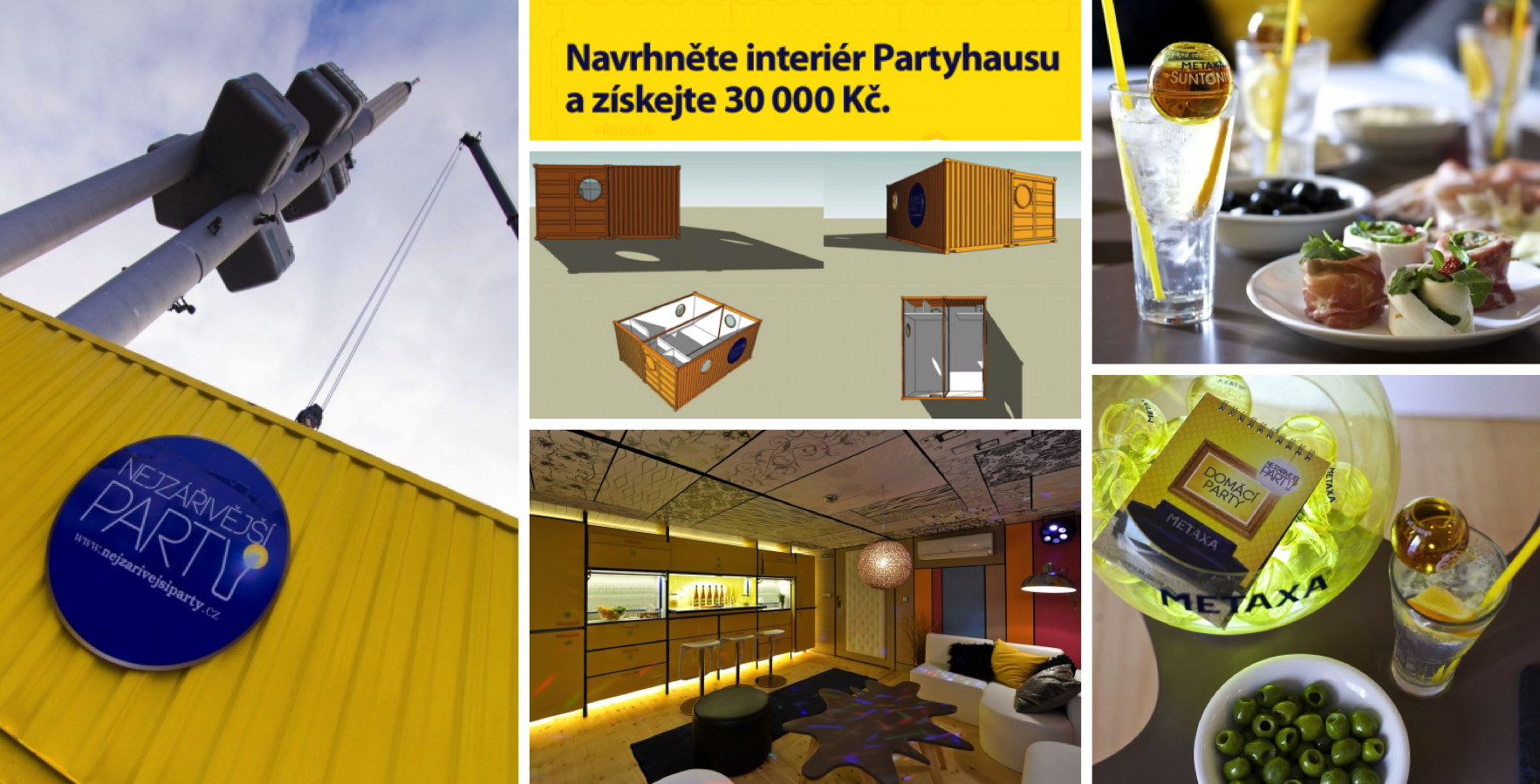 Metaxa Partyhaus: obývací pokoj pro nevídanou party