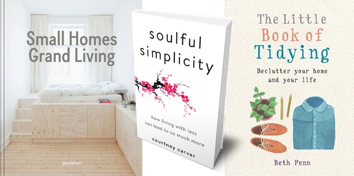 4 knížky, které ukazují krásu minimalismu v interiéru i životě