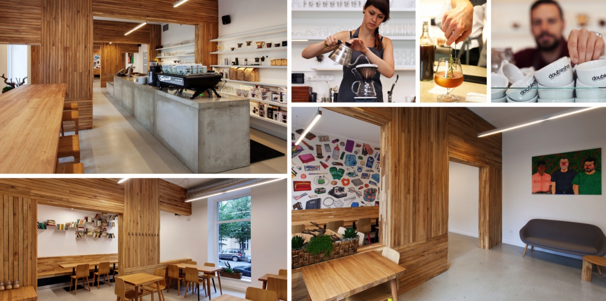 Kavárna Místo: Labyrint provoněný kávou a dřevem
