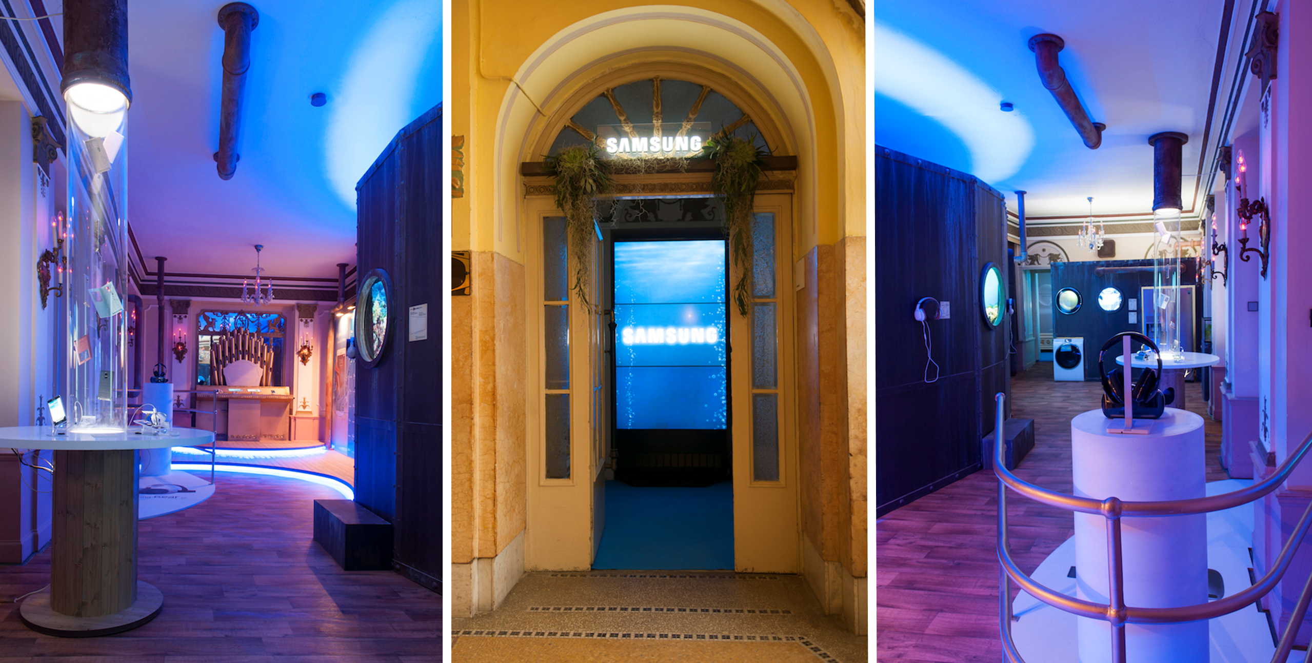 Vojtěch Geryk pro Samsung: Podmořské dobrodružství v secesním hotelu